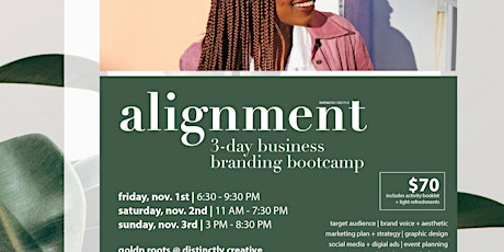 Alignment: 3-Day Business Branding Bootcamp primary image