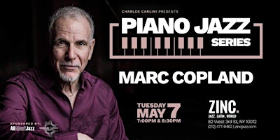 Imagem principal do evento Piano Jazz Series: Marc Copland