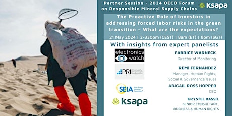 Image principale de The Role of Investors in addressing forced labor in the green transition