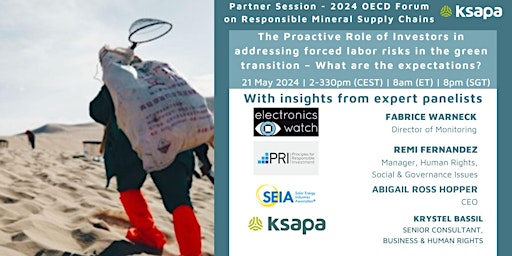 Hauptbild für The Role of Investors in addressing forced labor in the green transition