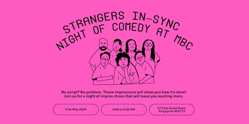 Imagen principal de STRANGERS IN-SYNC: Night of Comedy!