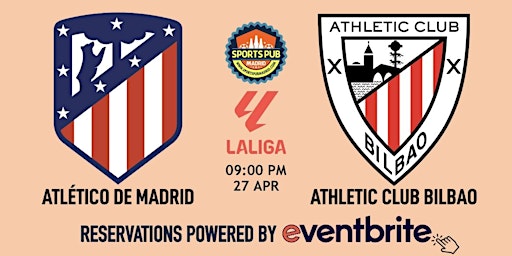 Hauptbild für Atletico Madrid v Athletic Bilbao | LaLiga - Sports Pub Malasaña