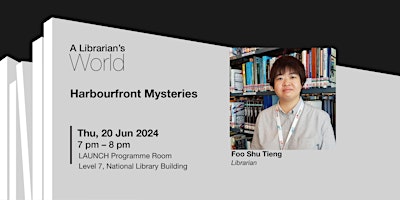 Imagem principal do evento A Librarian's World | Harbourfront Mysteries