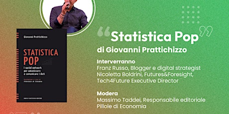 Imagem principal do evento Statistica Pop | I social network per comunicare e umanizzare i dati