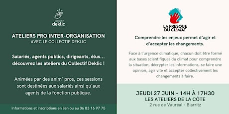 Atelier inter-orga Professionnel - Fresque Du Climat