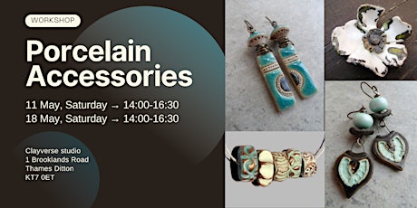 Create your own unique porcelain jewelry (2 sessions)