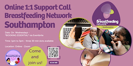 Online 1:1 Support Video Call - Breastfeeding Network Southampton