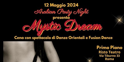 Arabian Party Night - Mystic Dream Dinner Show primary image