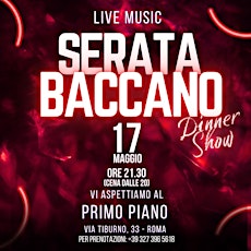 SERATA BACCANO - Live Music & Dinner