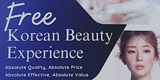 Free Korean Product Trial - Facial Demo primary image