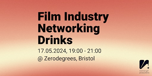 Immagine principale di Film Industry Networking Drinks 