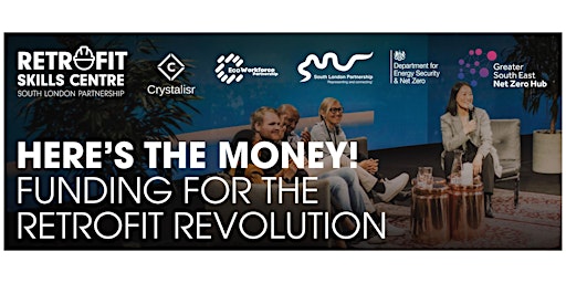 Imagem principal do evento Here’s the Money! - Funding for the Retrofit Revolution