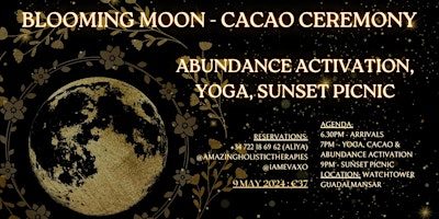Immagine principale di Blooming Moon - Cacao, Yoga, Abundance Activation 