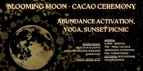 Blooming Moon - Cacao, Yoga, Abundance Activation