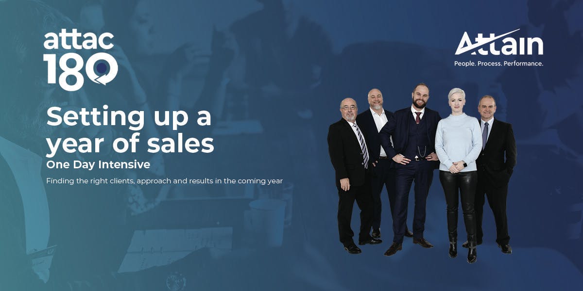 Setting up a great year of sales - Auckland