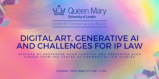 Digital Art, Generative AI and Challenges for IP Law primary image