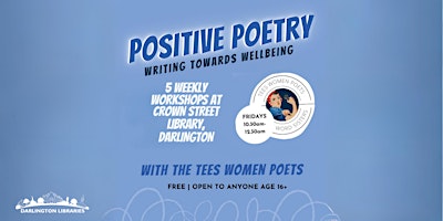 Imagen principal de Darlington Libraries: Positive Poetry - Writing Towards Wellbeing