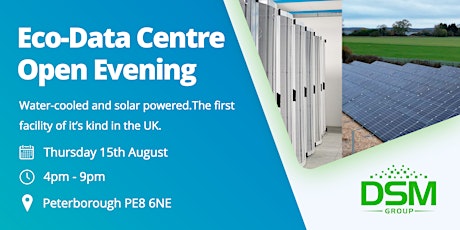 DSM Group - Eco Data Centre Open Evening