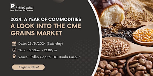 Hauptbild für 2024, A year of commodities. A Look into the CME Grains Market