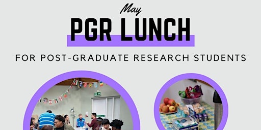PGR May Lunch primary image