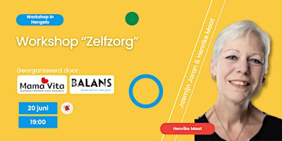 Primaire afbeelding van Workshop "Zelfzorg"