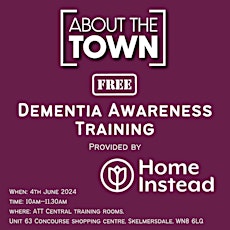 Fully Funded Dementia Awareness Training for Individuals + Businesses