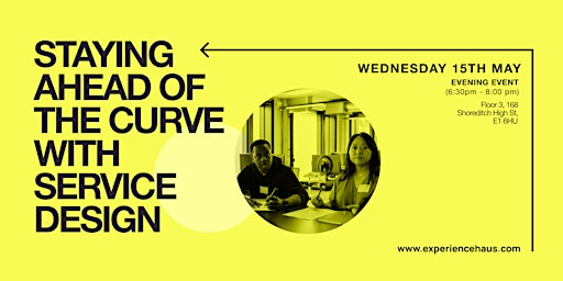 Staying Ahead of the Curve with Service Design: A Panel Event primary image