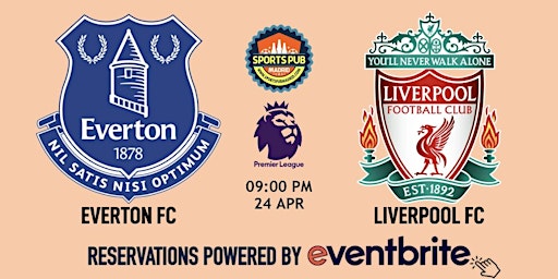 Everton v Liverpool | Premier League - Sports Pub La Latina primary image
