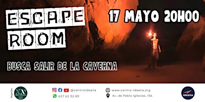 Imagem principal do evento Escape Room: Busca salir de la caverna