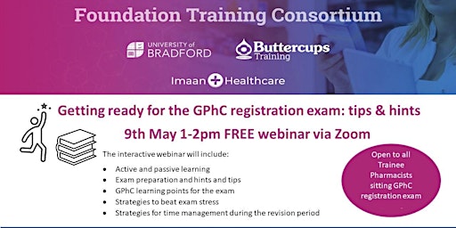 Getting ready for the GPhC registration exam: tips & hints primary image