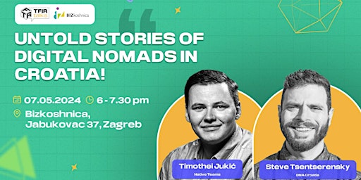 Imagem principal do evento Untold stories of digital nomads in Croatia!