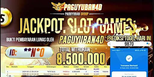 Judi RTP Slot Gacor Paguyuban4d™️  ⇒ Depo 25 Bonus 25 Golden Pig Payline primary image