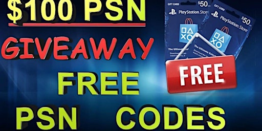Primaire afbeelding van FREE || PSN Codes 2024 | How to Get Free PSN Gift Card Codes 2024