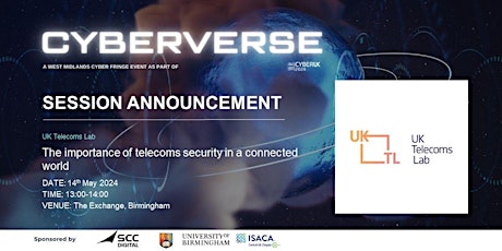 CyberVerse: The importance of telecoms security in an connected world