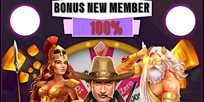 Pusatjudionline Bonus New Member 100% primary image