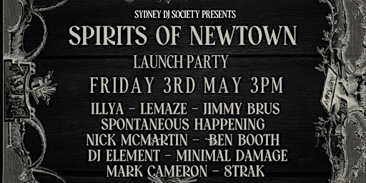 Imagem principal de Spirits of Newtown (Launch Party)