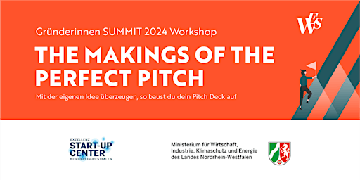 Imagem principal do evento Workshop: The makings of the perfect pitch