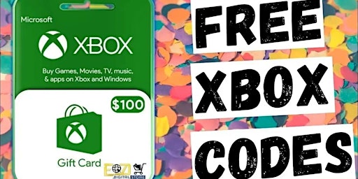 Imagem principal do evento Xbox Gift Card Codes ⇼ Xbox Gift Card Code Generator