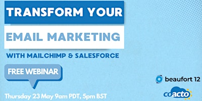 Imagen principal de Transform Your Email Marketing: Mailchimp + Salesforce Webinar