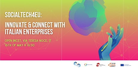 SocialTech4EU: Innovate & Connect with Italian enterprises.