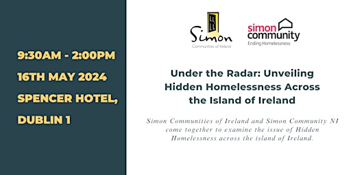 Imagem principal do evento Under the Radar: Unveiling Hidden Homelessness Across the Island of Ireland