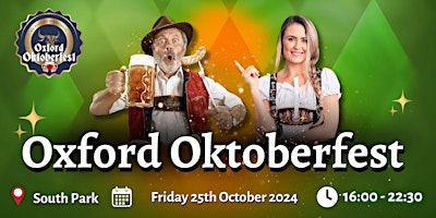 Imagem principal do evento Oxford Oktoberfest - Friday
