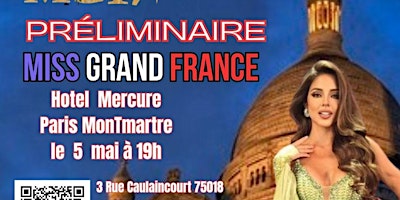 Primaire afbeelding van Compétition Préliminaire de Miss Grand France 2024