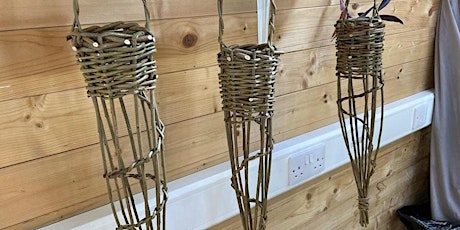 Porthtowan: Willow Weaving, Sustainable bird feeders/veg baskets