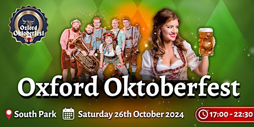 Image principale de Oxford Oktoberfest - Saturday EVENING