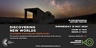Imagem principal de Discovering New Worlds:  with Kielder Observatory at The Common Room
