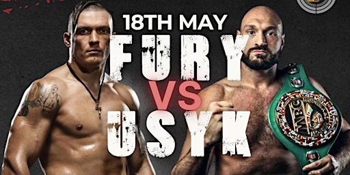 FURY v USYK - LIVE AT POINT BLANK MANCHESTER primary image