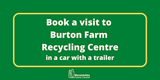Burton Farm (car & trailer only) - Wednesday 1st May primary image