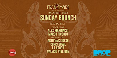 Primaire afbeelding van SUNDAY BRUNCH FRONTEMARE | 28 APRILE