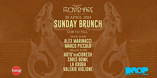 SUNDAY BRUNCH FRONTEMARE | 28 APRILE primary image